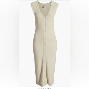 Treasure & Bond button down sweater dress SMALL